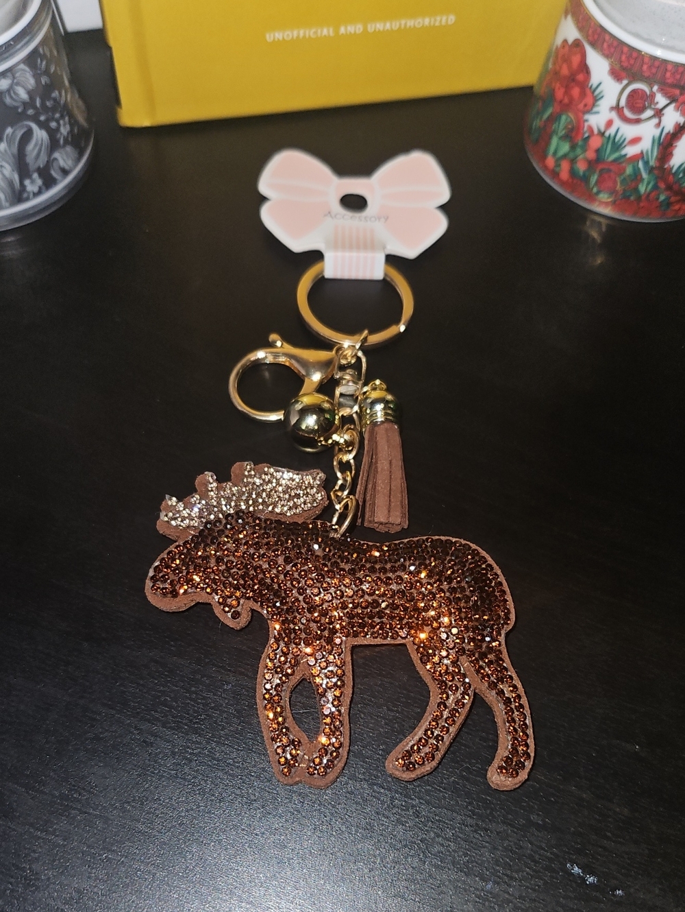 Moose Keychain Nwt